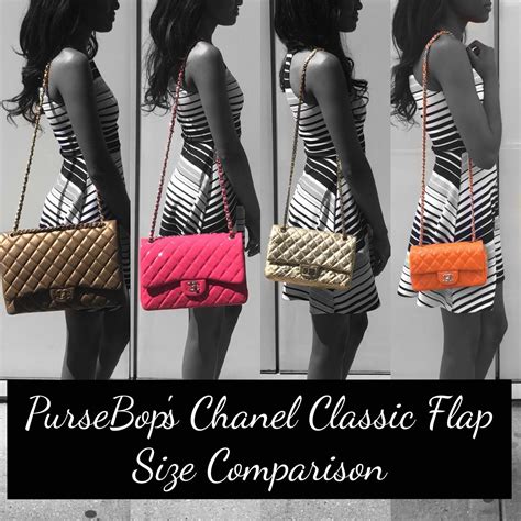 grand sac chanel classique|Chanel Classic Flap Bag Size Guide .